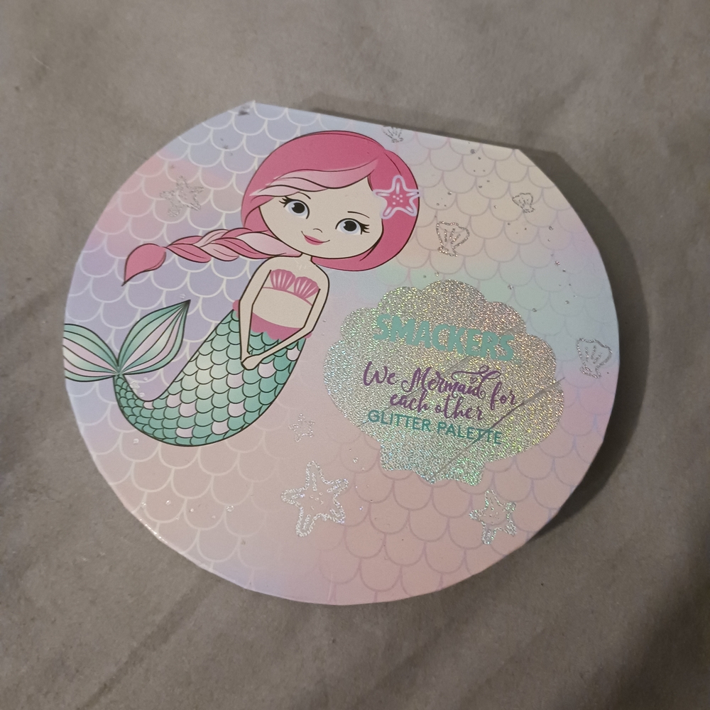 NWT! Smackers Kids' Mermaid Glitter Makeup Palette